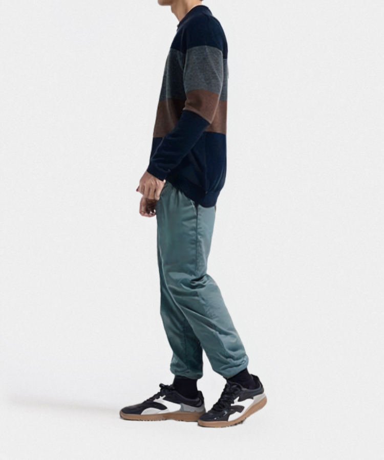MEN's YARN DYED F/S CREWNECK SWEATER