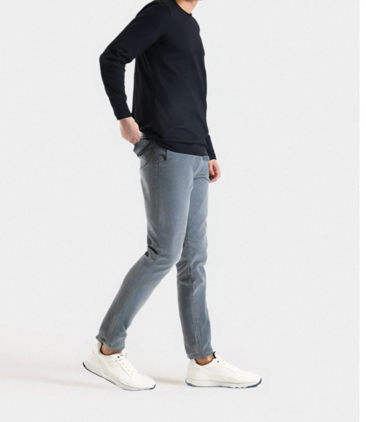 LONG SLEEVE CREW NECK WITH LOGO TEES