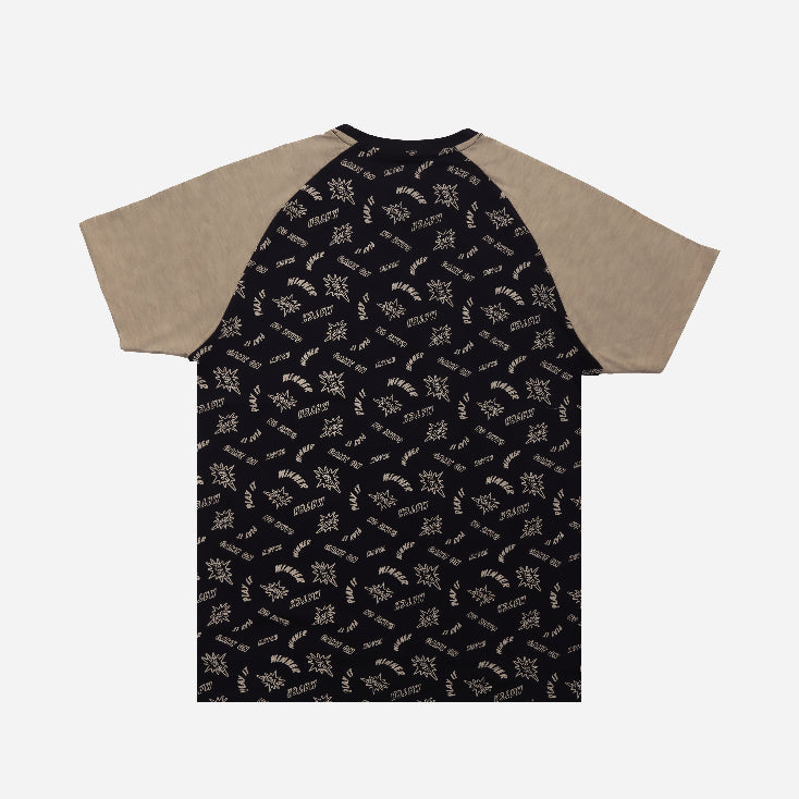 ALL OVER PRINTED RAGLAN TEES
