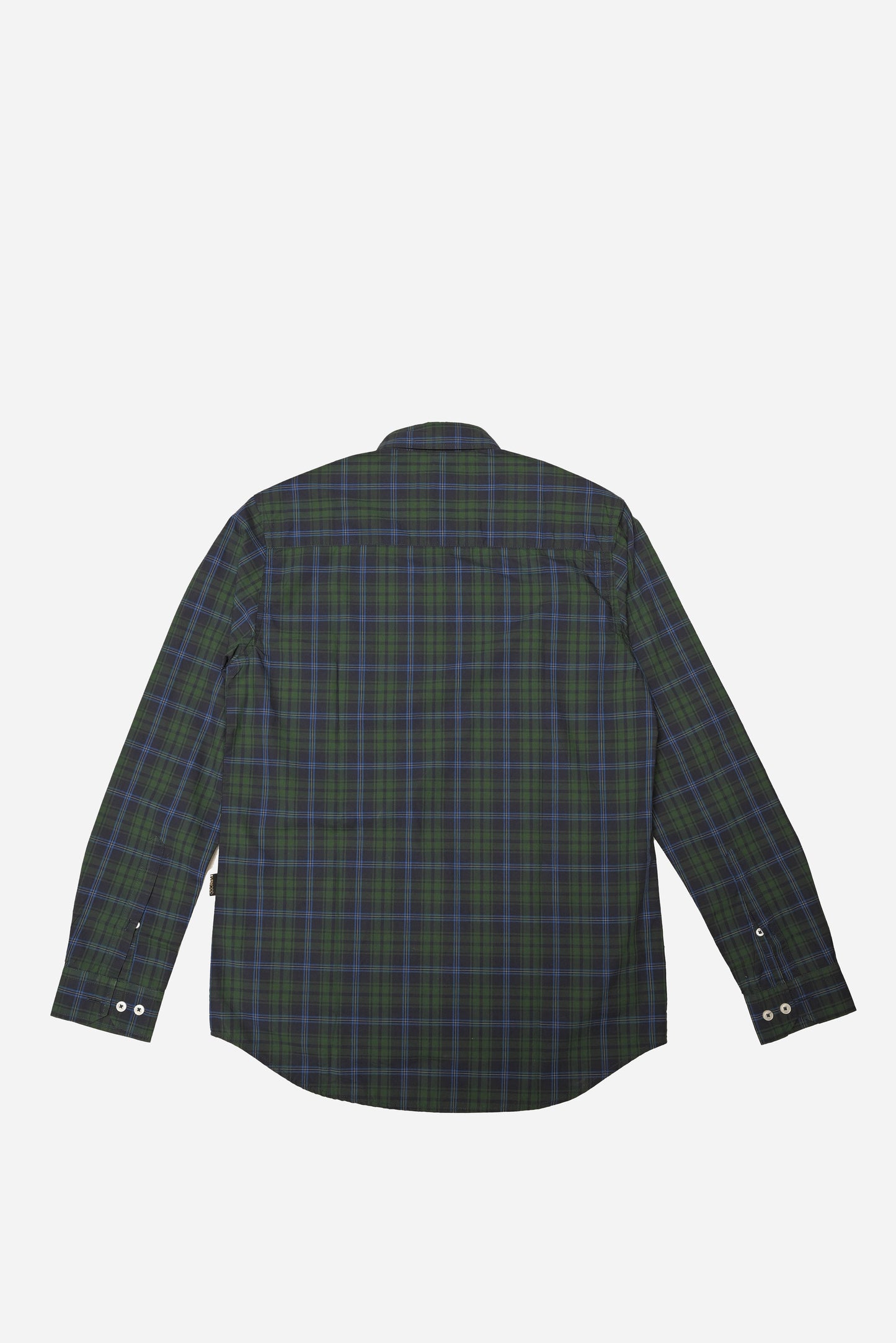CASUAL SHIRT F/S GREEN CHECK