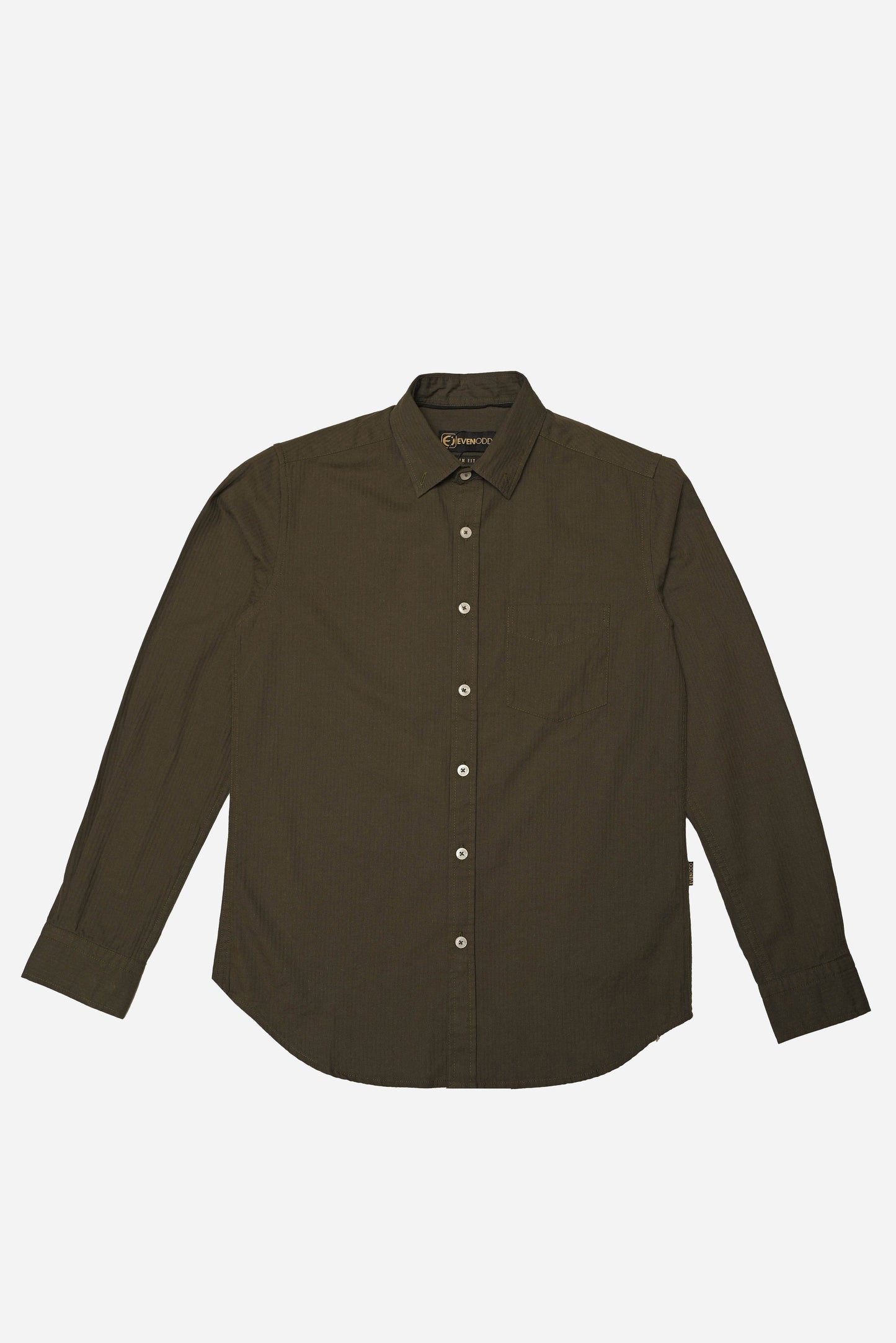 BUTTON DOWN SHIRT SELF LINING
