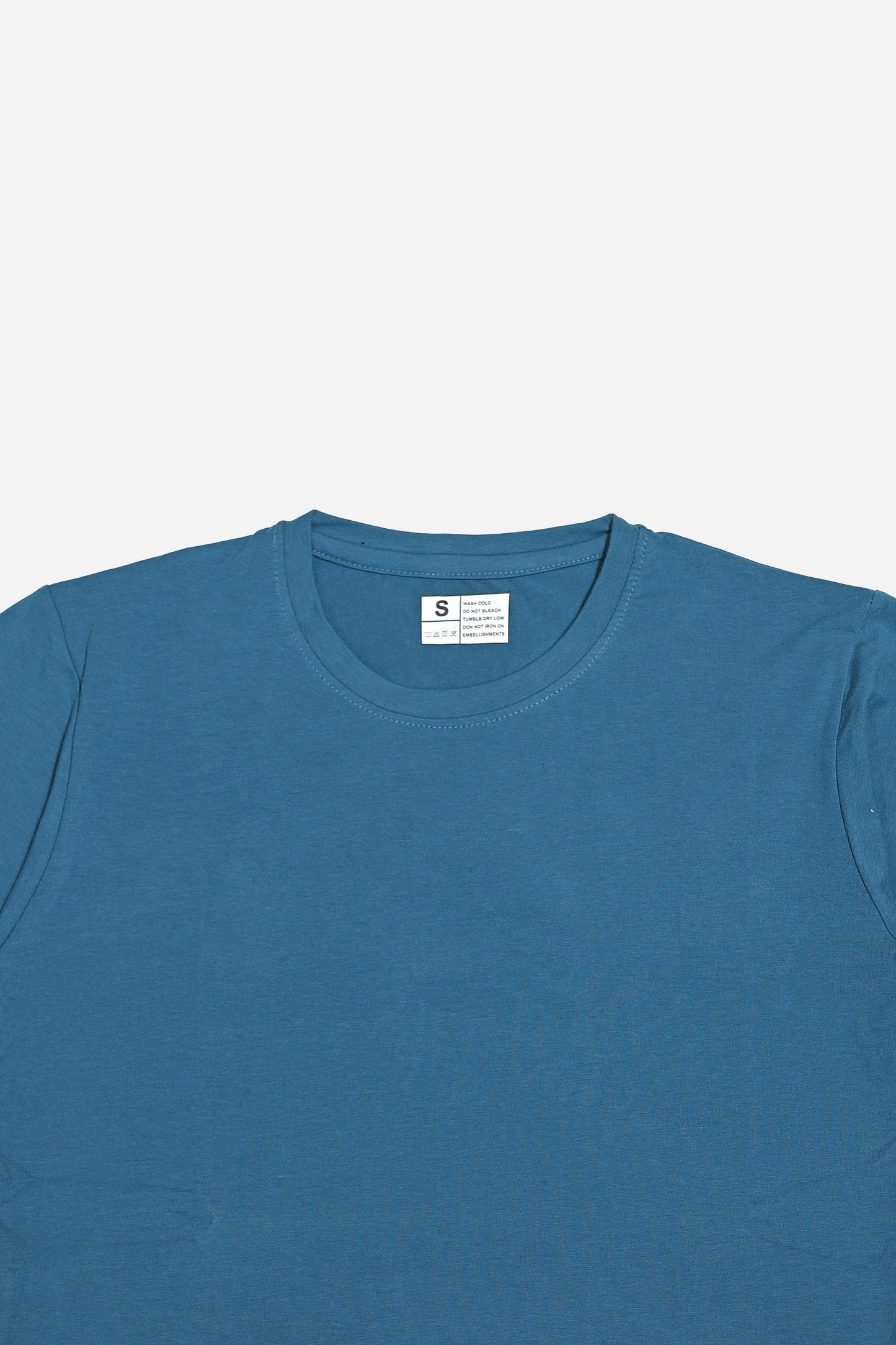 BASIC LYCRA CREW NECK TEES