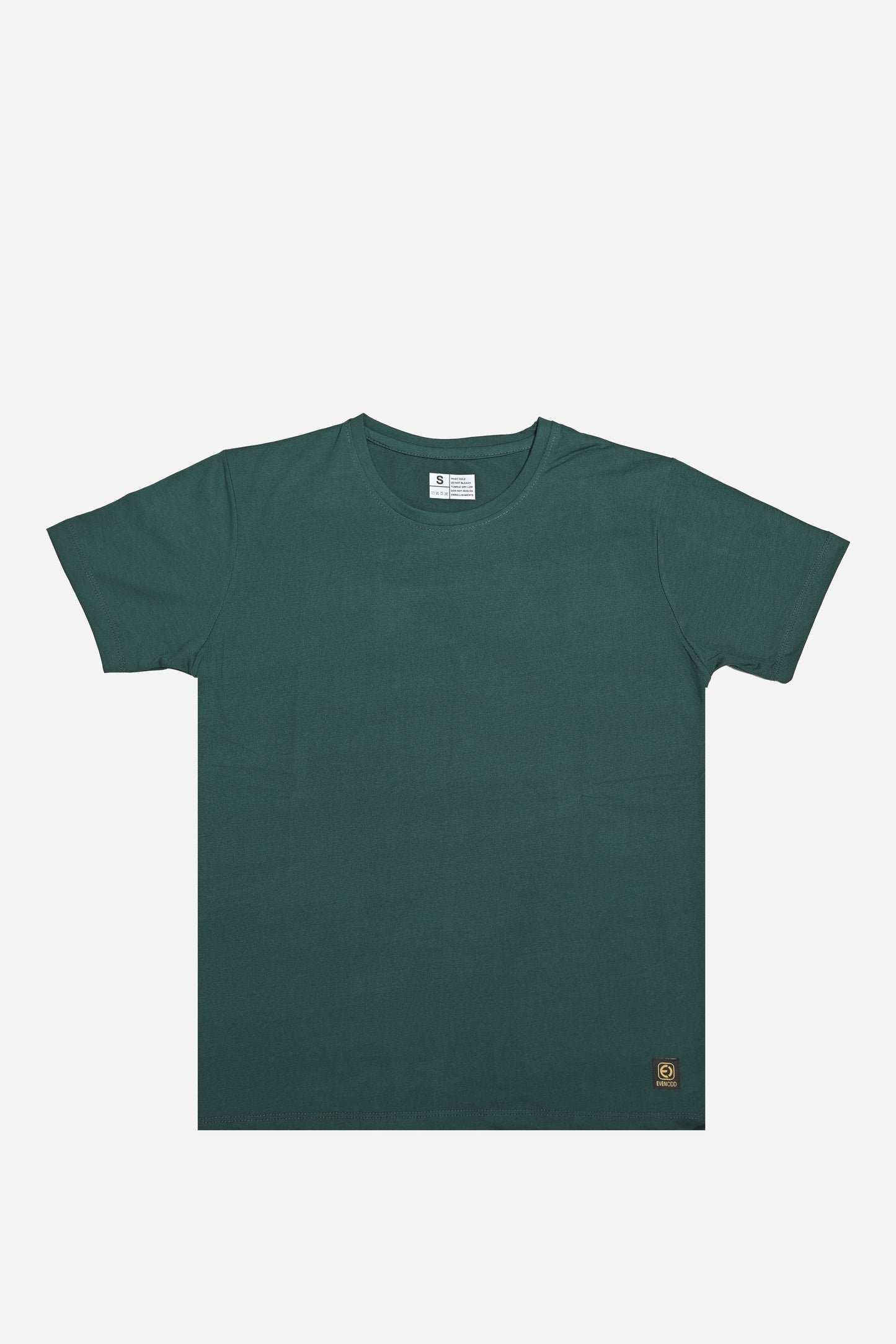 BASIC LYCRA CREW NECK TEES