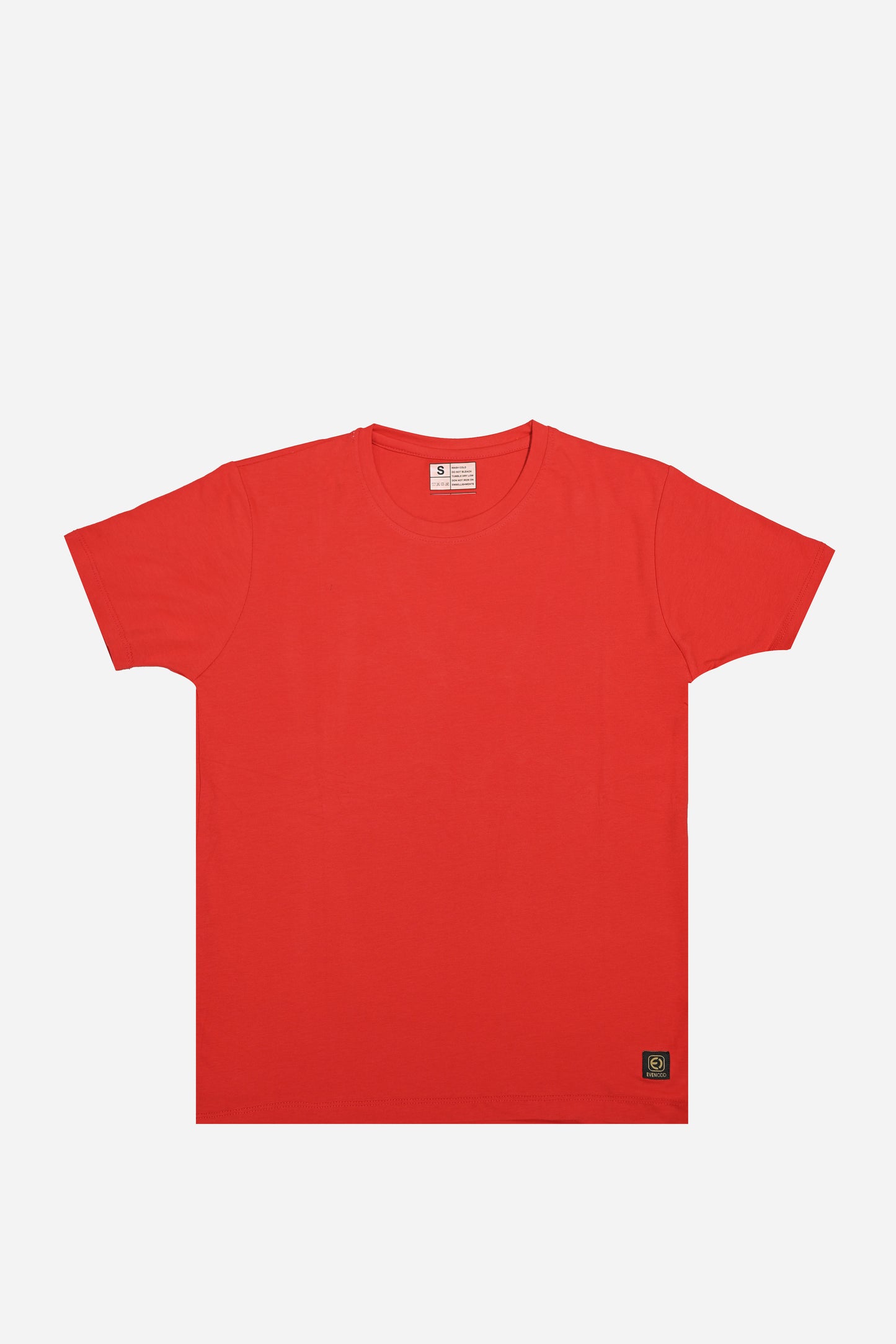 BASIC LYCRA CREW NECK TEES