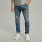 SLIM FIT DENIM JEANS DARK BLUE