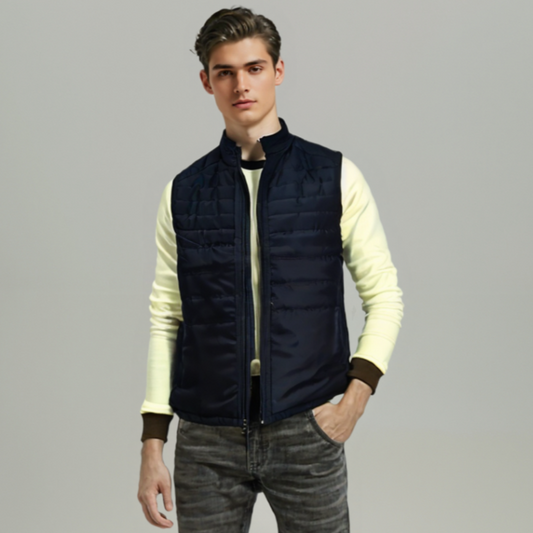 MEN's SLEEVELESS PUFFER JACKET