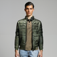 OLIVE FULL SLEEVE PUFFER JACKER