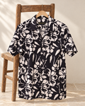 PRINTED RESORT COLLAR SHIRT