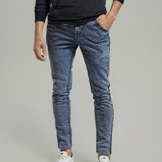 SLIM FIT DENIM - ACID WASH