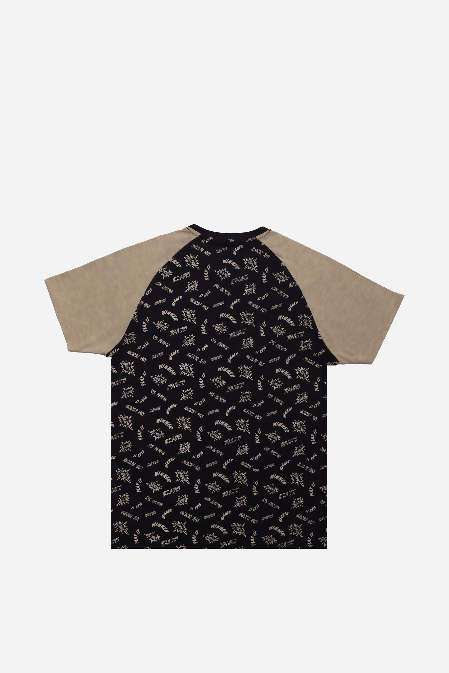 ALL OVER PRINTED RAGLAN TEES