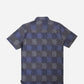 NAVY TEXTURE SELF DESIGN SHIRT H/S