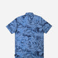 BLUE LEAF PRINTED SHIRT H/S