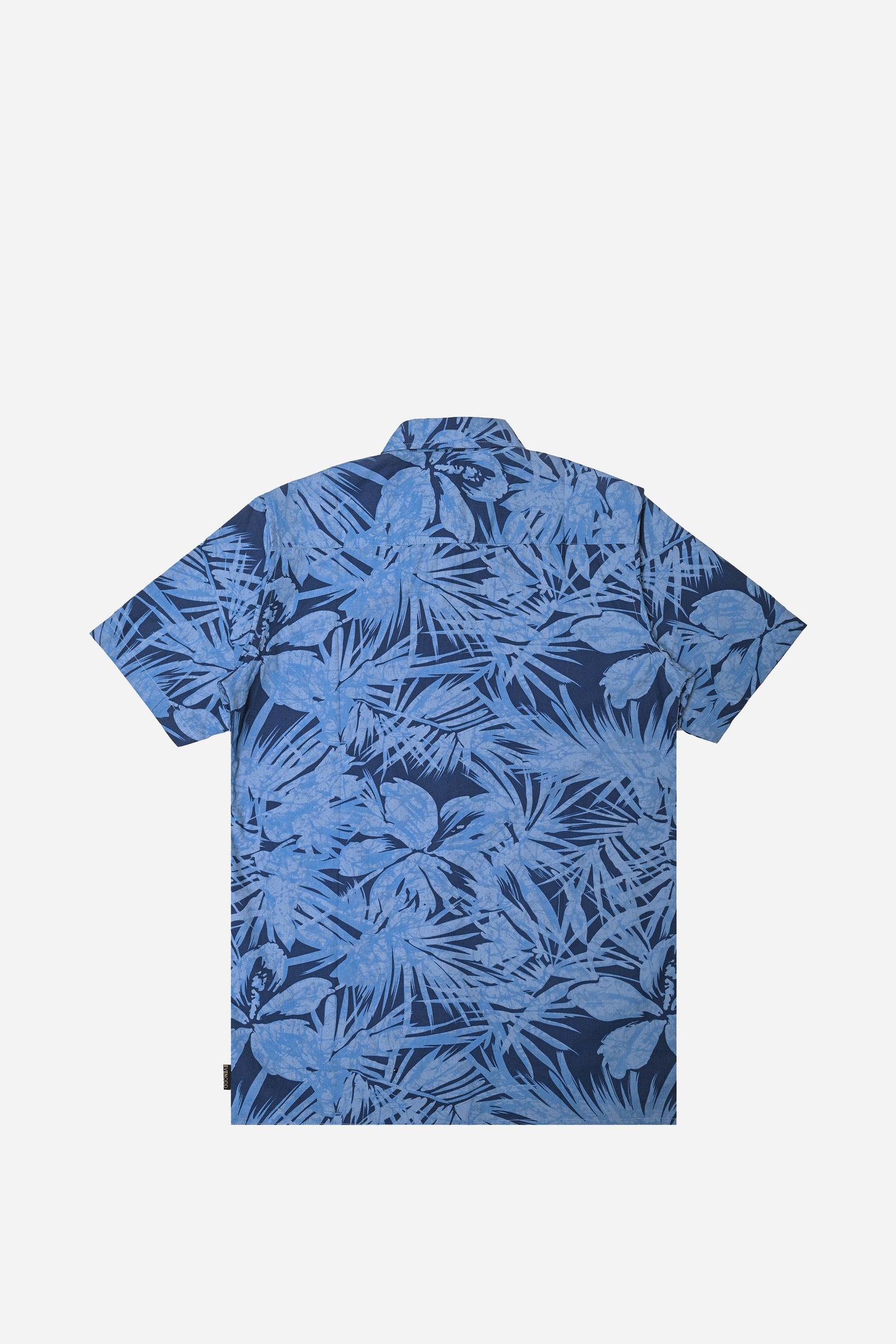 BLUE LEAF PRINTED SHIRT H/S