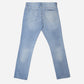 STRAIGHT FIT DENIM JEANS LIGHT BLUE