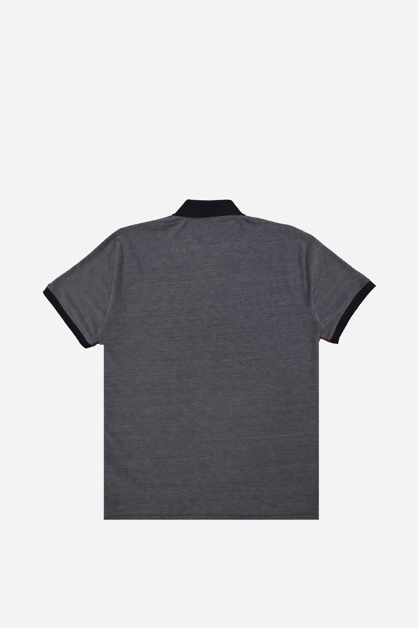NAVY BLUE CONTRAST BIRD EYE POLO