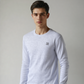 LONG SLEEVE CREW NECK WITH LOGO TEES