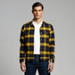 YELLOW & BLACK FLEECE PANEL JACKET