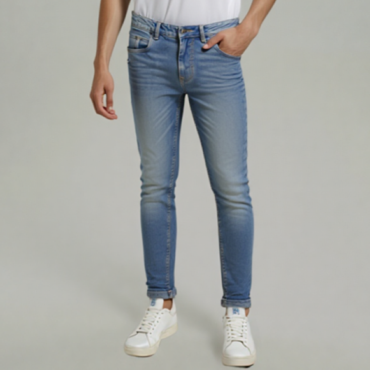 SLIM RELAXED FIT DENIM