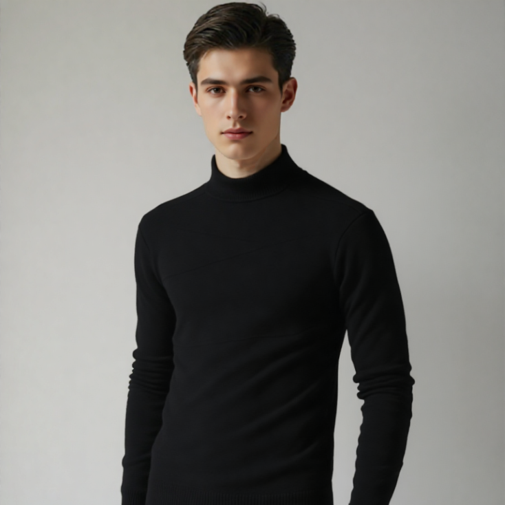 MENS TURTLE NECK SWEATER