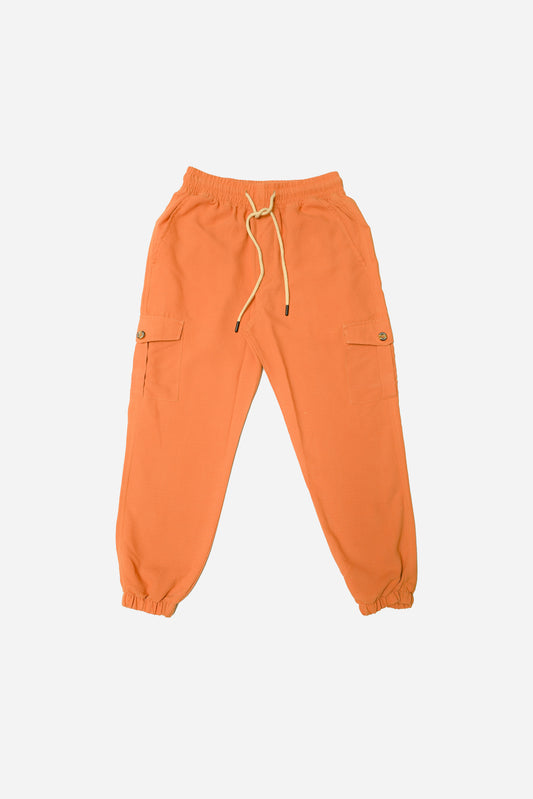 CARGO JOGGER TROUSER ORANGE