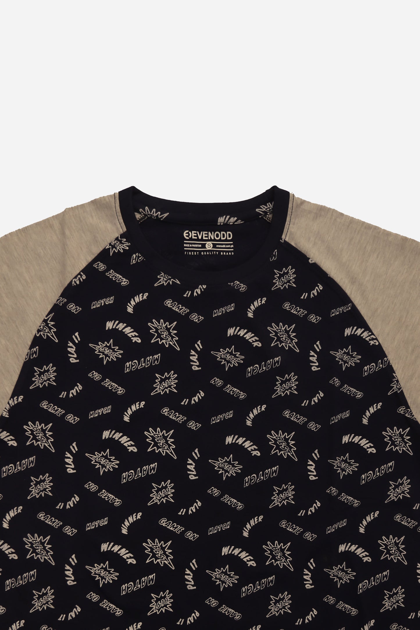 ALL OVER PRINTED RAGLAN TEES