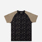 ALL OVER PRINTED RAGLAN TEES
