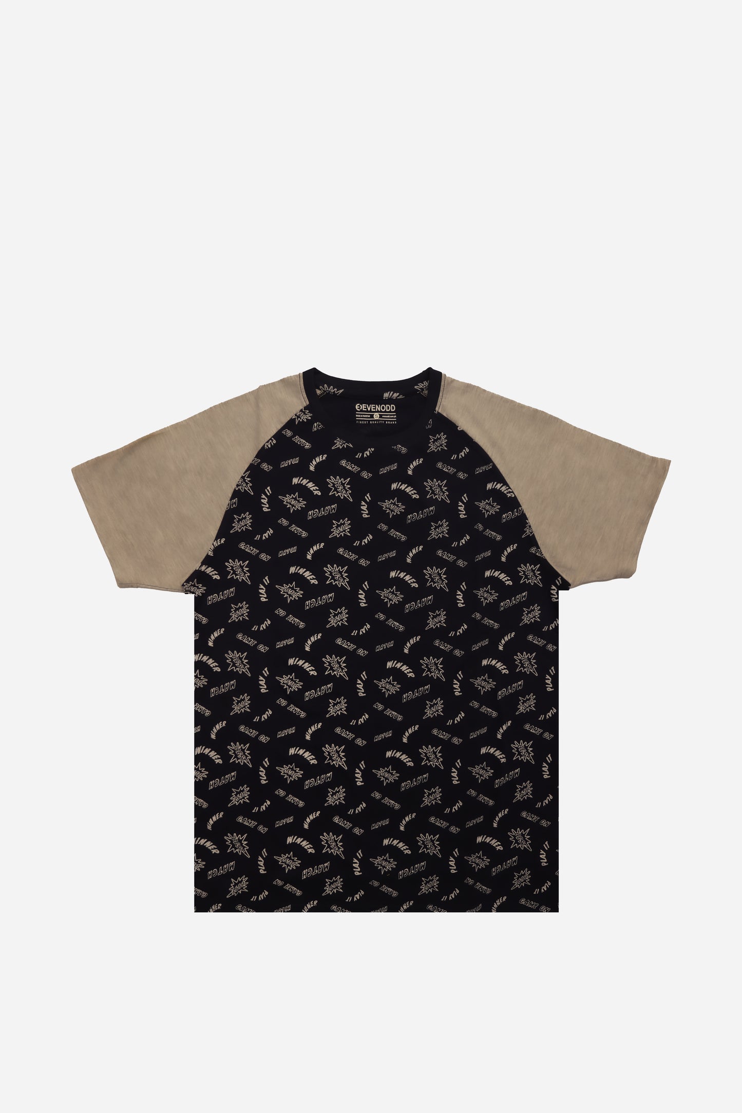 ALL OVER PRINTED RAGLAN TEES