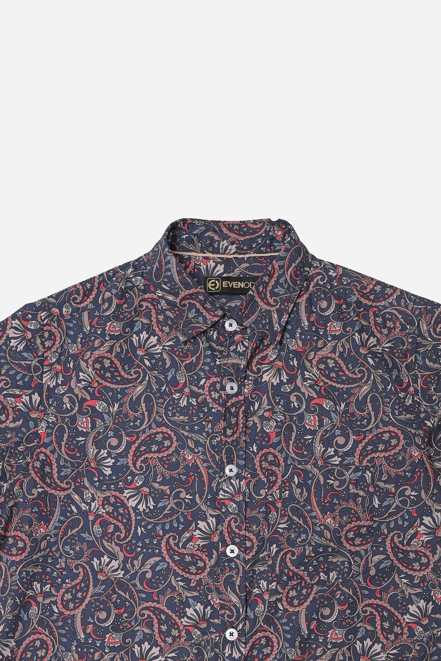CASUAL SHIRT H/S MULTI PRINTED