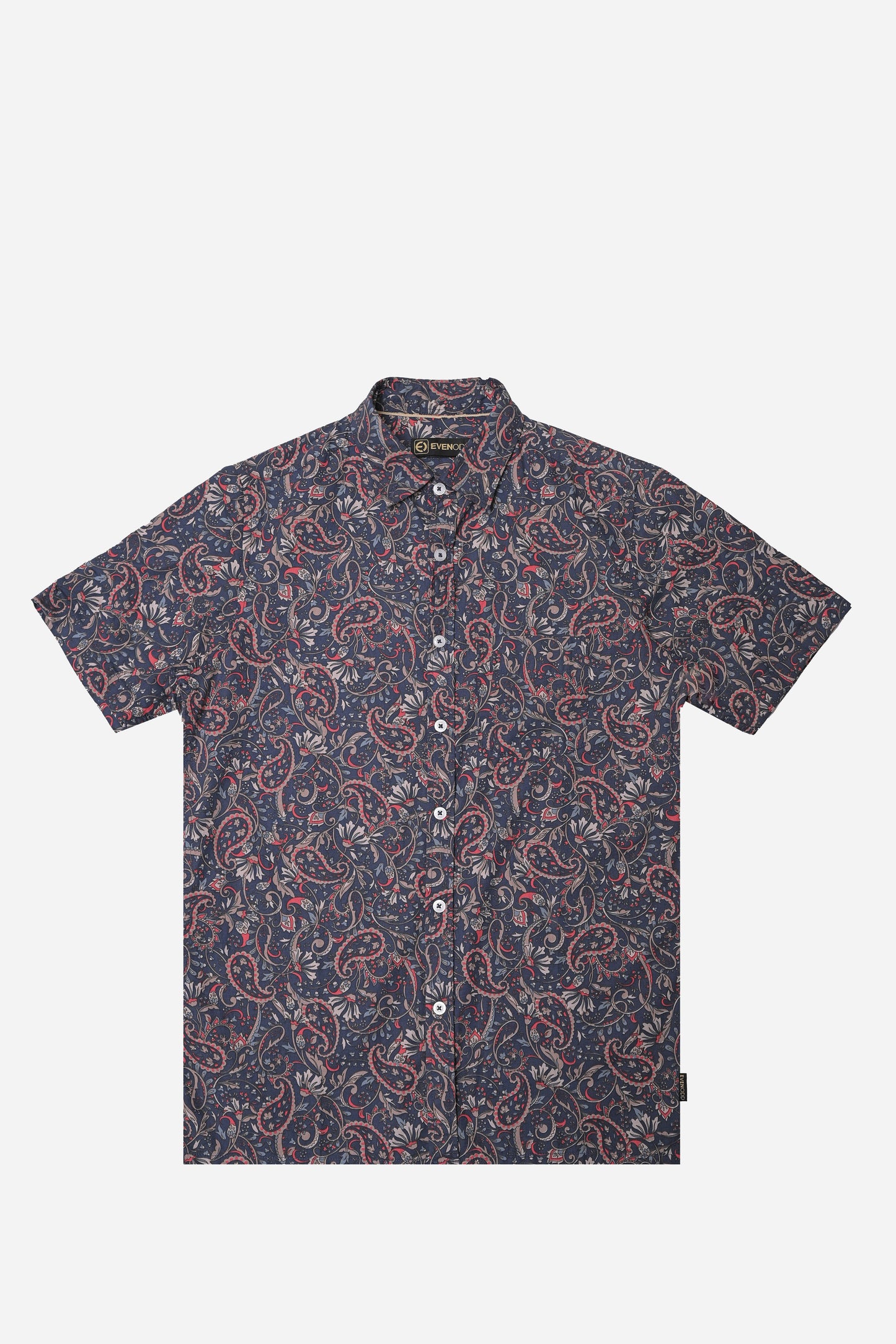 CASUAL SHIRT H/S MULTI PRINTED