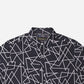 CASUAL SHIRT H/S BLACK PRINTED