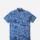 BLUE LEAF PRINTED SHIRT H/S