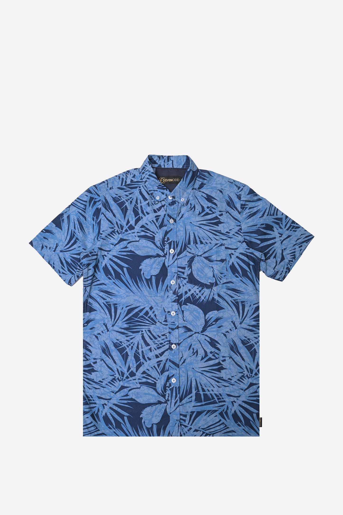 BLUE LEAF PRINTED SHIRT H/S