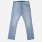STRAIGHT FIT DENIM JEANS LIGHT BLUE