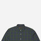 CASUAL SHIRT F/S GREEN CHECK