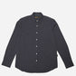 CASUAL SHIRT F/S NAVY PLAIN