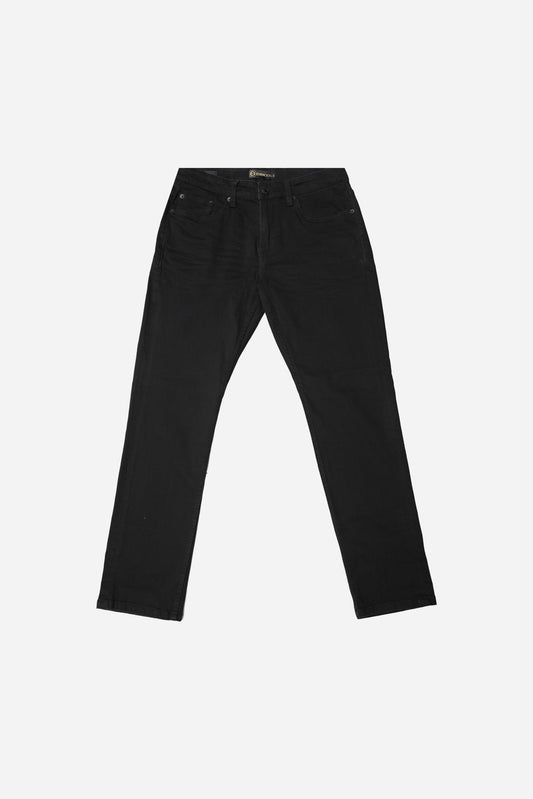 BLACK LOOM SLIM FIT JEANS