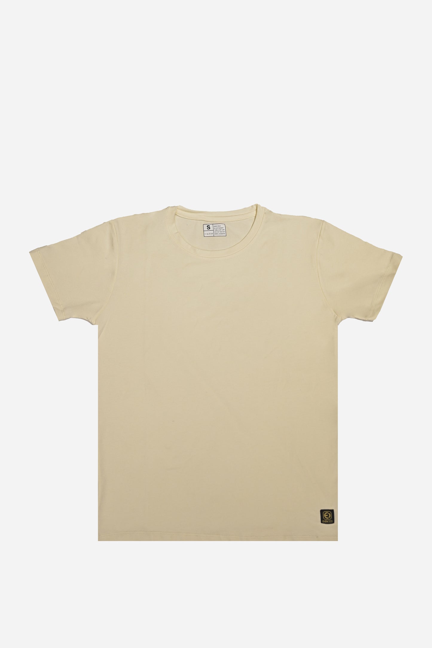 BASIC LYCRA CREW NECK TEES