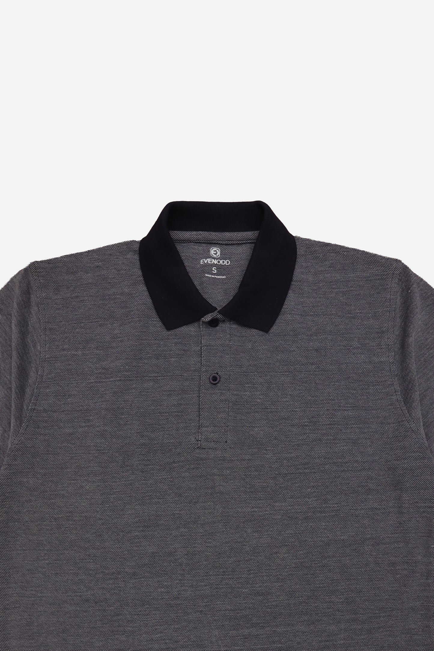 NAVY BLUE CONTRAST BIRD EYE POLO