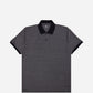 NAVY BLUE CONTRAST BIRD EYE POLO