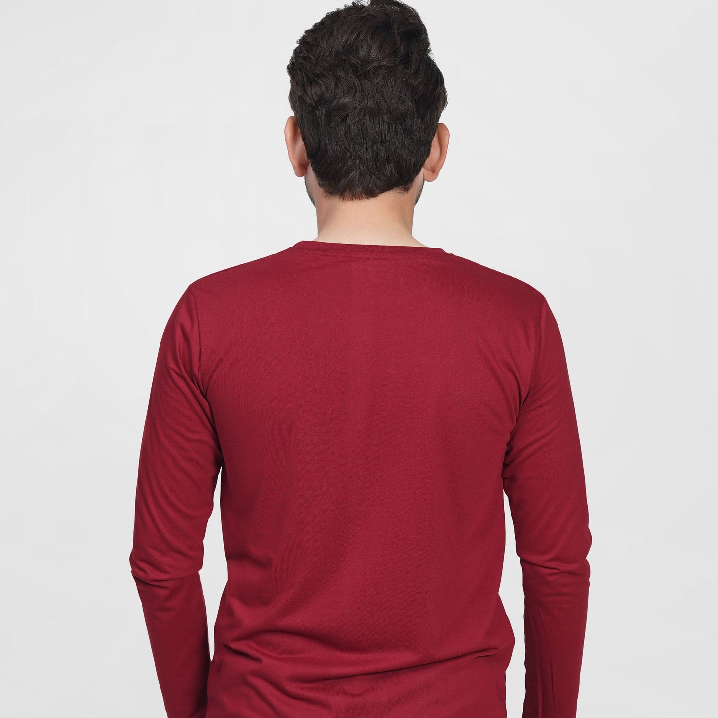 MENS LONG SLEEVE CREW NECK TEES