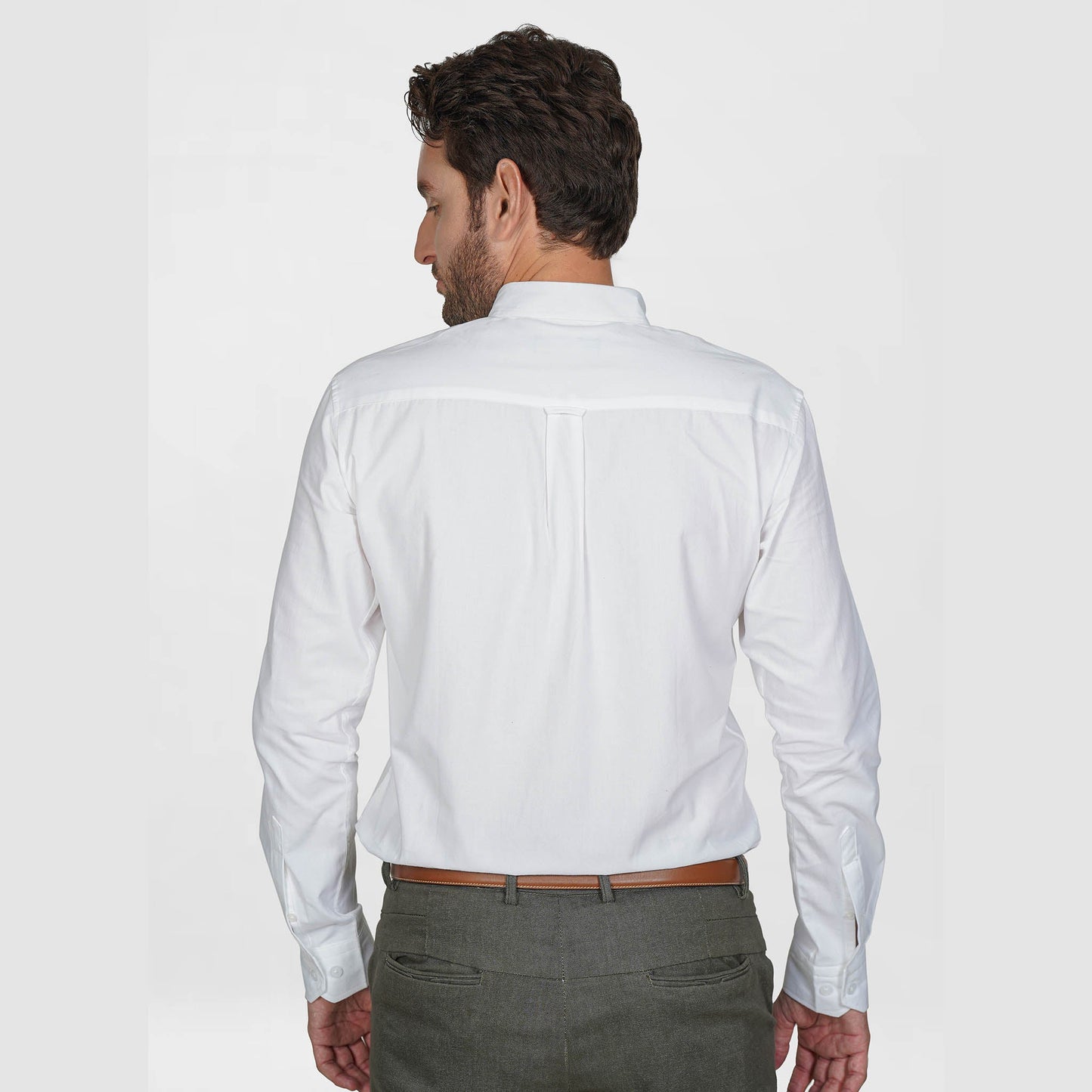 CASUAL SHIRT TEXTURE OFF WHITE
